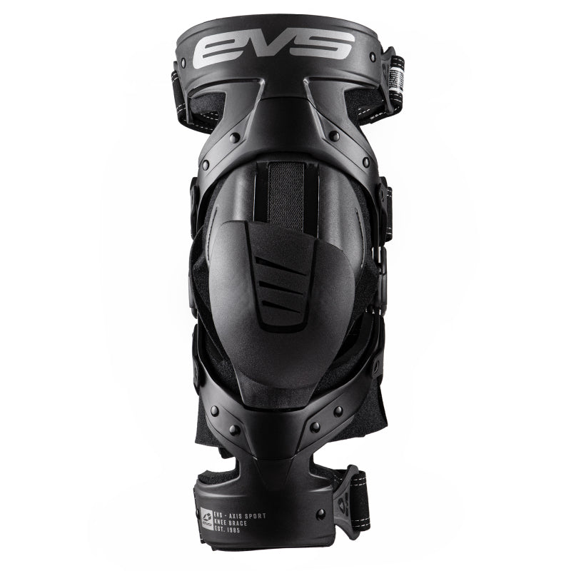 EVS Axis Sport Knee Brace Black/Black/Grey - Small/Right