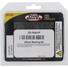 Pivot Works Honda, Suzuki Wheel Bearing Kit Premium Bearings