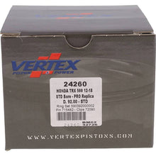 Load image into Gallery viewer, Vertex Piston 15-23 Honda Pioneer 500 500cc Forged Replica Piston Kit