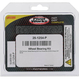 Pivot Works Kawasaki Wheel Bearing Kit Premium Bearings