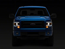 Load image into Gallery viewer, Raxiom 09-14 Ford F-150 Axial Series Projector Headlights w/ LED Light Bar- Blk Housing (Clear Lens)