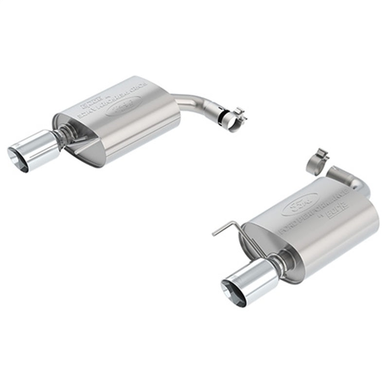 Ford Racing 18-23 Mustang GT 5.0L Touring Muffler Kit - Chrome Tips