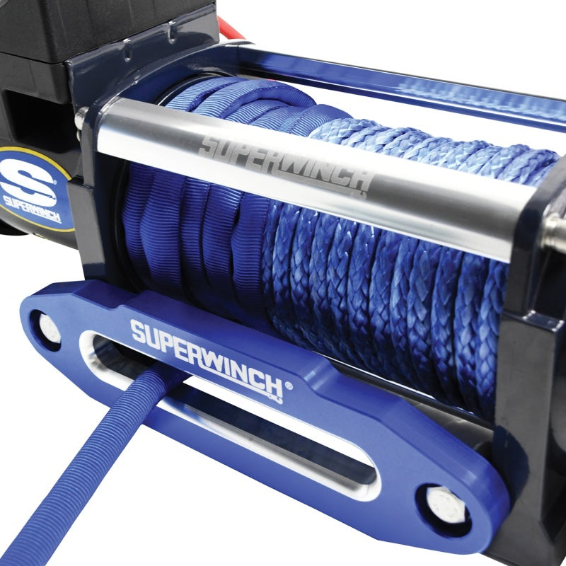 Superwinch 9500 LBS 12V DC 3/8/in x 80ft Synthetic Rope Talon 9.5SR Winch