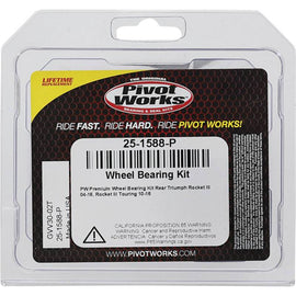 Pivot Works Triumph Wheel Bearing Kit Premium Bearings