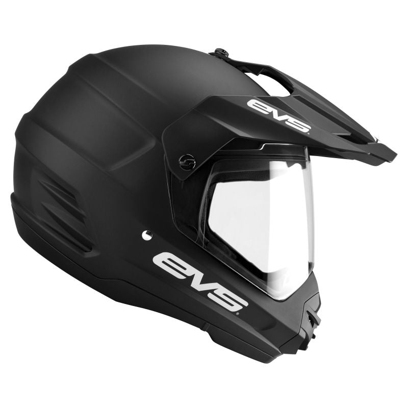 EVS Dual Sport Helmet Venture Solid Matte Black - Large