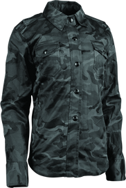 Speed and Strength Speed Society Armored Moto Shirt Camouflage Womens - 3XL