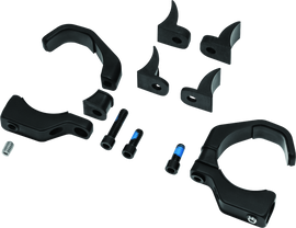 Kuryakyn Pipe Wrench Fork Mounts Black