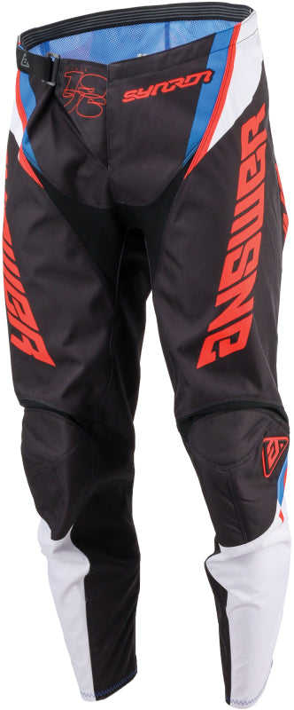 Answer 25 Syncron Envenom Pants Red/White/Blue Size - 30