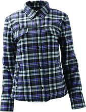 Load image into Gallery viewer, River Road Cameo Flannel Moto Shirt Womens - Small