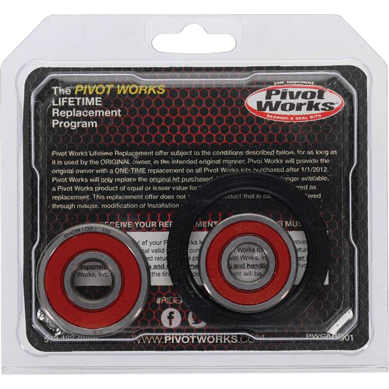 Pivot Works Kawasaki Wheel Bearing Kit Premium Bearings