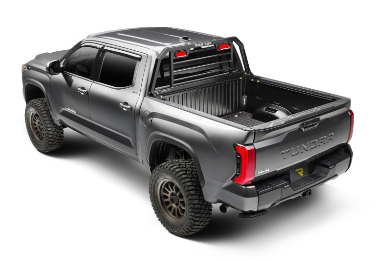 BackRack 99-24 Ford F-250/350/450 SuperDuty (17-24 Alum. Body) SRL Rack Lighted Frame ONLY Req. HW