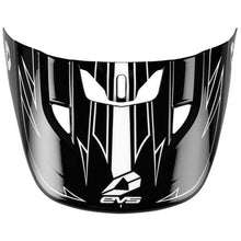 Load image into Gallery viewer, EVS T3 Pinner Helmet Visor 50-50 - Black/White