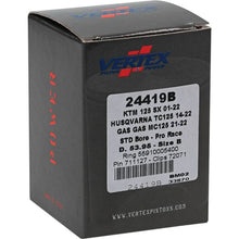 Load image into Gallery viewer, Vertex Piston 01-16 KTM 125 EXC 125cc Forged Pro Race Piston Kit
