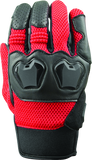 Speed and Strength Moment of Truth Gloves Red - Small