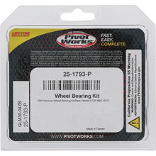 Load image into Gallery viewer, Pivot Works Honda Wheel Bearing Kit Premium Bearings