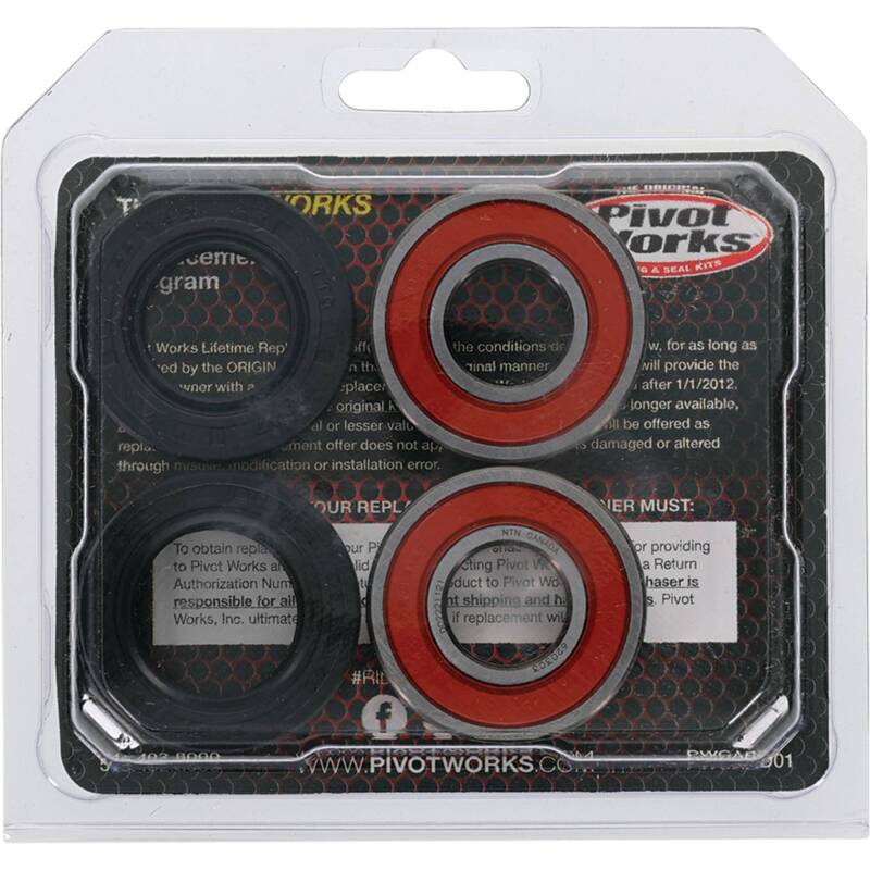 Pivot Works BMW, Honda, Kawasaki, Suzuki, Yamaha Wheel Bearing Kit Premium Bearings