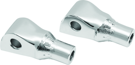 Kuryakyn Taper Passenger Peg Adapter Chrome