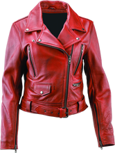 Load image into Gallery viewer, River Road Arabian Spice Leather Jacket Black Womens - Medium