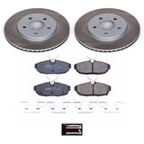 Power Stop 2012 Ford Mustang Rear Semi-Coated Rotor Kit