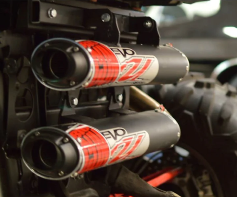 Big Gun 14-23 Polaris RZR XP 1000/RZR XP 4 1000 EVO U Series Dual Full Syst Exhaust