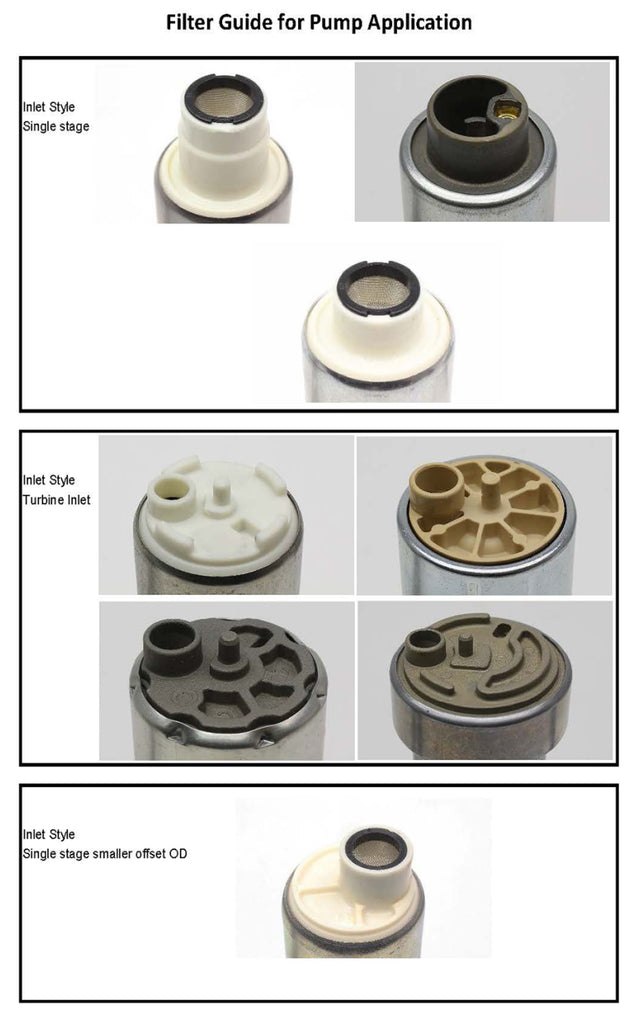 Walbro Electric In-Tank Fuel Pump - 11mm Inlet/180 Degrees From Outlet