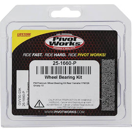 Pivot Works Yamaha Wheel Bearing Kit Premium Bearings