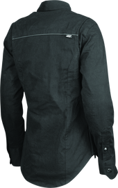 Speed and Strength Speed Society Armored Moto Shirt Black Womens - XS