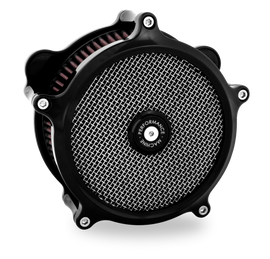 Performance Machine 23-Up CVO, 2024 Touring Super Gas Air Cleaner - Black Ano