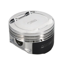 Load image into Gallery viewer, Manley Ford 3.7L Cyclone 3.780in Bore +2.0cc Coated Dome Platinum Series Pistons