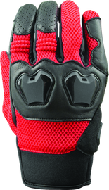 Speed and Strength Moment of Truth Gloves Red - Large
