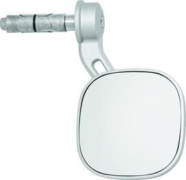 Kuryakyn Dillinger Bar End Mirrors Silver
