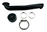 Wehrli GMC/Chevrolet LLY/LBZ/LMM Duramax 6.6L w S400 Single Turbo 3in Down Pipe - Black