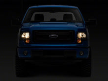 Load image into Gallery viewer, Raxiom 09-14 Ford F-150 Axial OEM Style Rep Headlights- Chrome Housing- SmokedLens