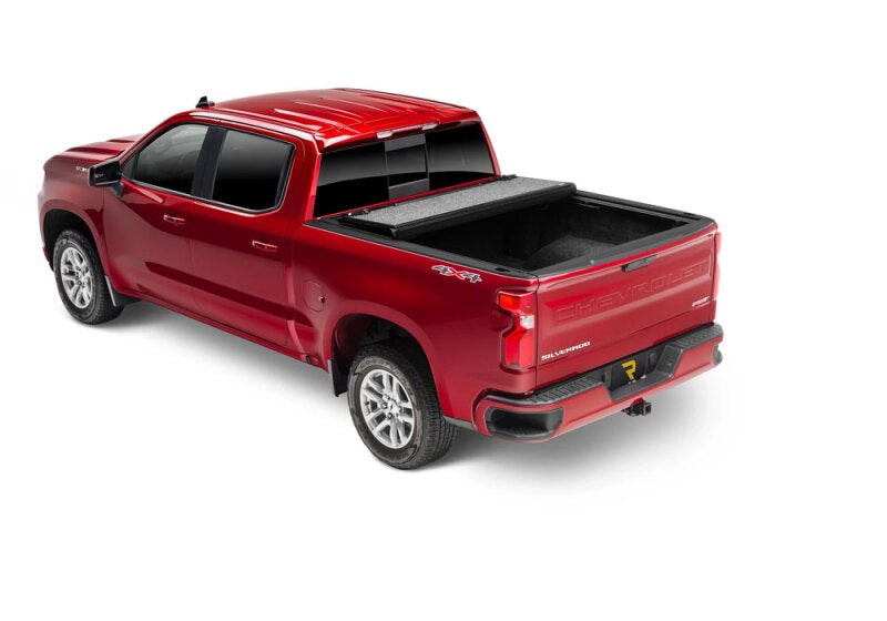 UnderCover 11-17 Dodge Ram 76.8in Fusion Bed Cover - Deep Cherry Red