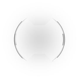 KC HiLiTES SlimLite 8in. LED Light Shield (Shield Only) - Clear