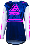 Answer 23 Arkon Trials Jersey Blue/White/Magenta Youth - Small