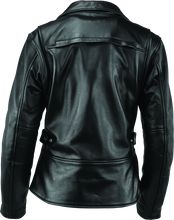 Load image into Gallery viewer, River Road Ironclad Classic Leather Jacket Black Womens - Small