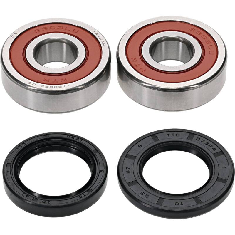 Pivot Works Kawasaki Wheel Bearing Kit Premium Bearings