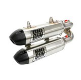 Big Gun 16-23 Polaris GENERAL 1000 EXO Stainless Dual Full Syst Exhaust