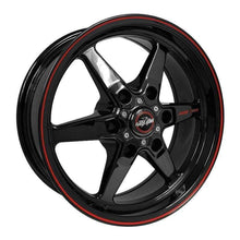 Load image into Gallery viewer, Race Star 93 Truck Star 17x4.50 6x5.50bc 1.75bs Direct Drill Gloss Black Wheel