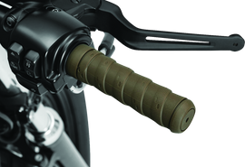 Kuryakyn Classic Wrap Grips 1in Brown