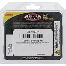 Load image into Gallery viewer, Pivot Works Honda Wheel Bearing Kit Premium Bearings