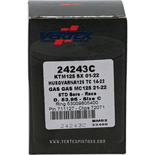 Load image into Gallery viewer, Vertex Piston 01-16 KTM 125 EXC 125cc Cast Race Piston Kit