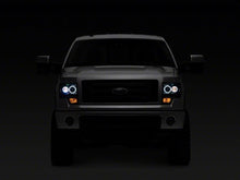 Load image into Gallery viewer, Raxiom 09-14 Ford F-150 Super White LED Halo Projector Headlights- Blk Housing (Clear Lens)