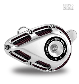 Performance Machine Jet Air Cleaner - Chrome