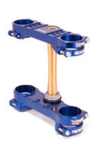 Load image into Gallery viewer, XTrig 14-19 Sherco250-4450 SE/ SEF/ SE-R/SEF-R ROCS Tech Triple Clamp 22 mm. Offset M12 - Blue WP