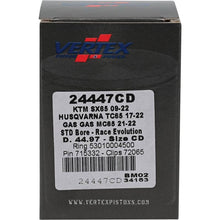 Load image into Gallery viewer, Vertex Piston 09-24 KTM 65 SX 65cc Cast Race Evolution Piston Kit