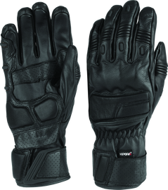 FIRSTGEAR Himalayan Short Gloves Black - Large