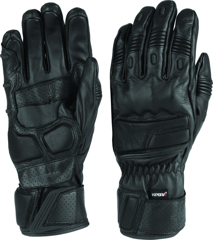 FIRSTGEAR Himalayan Short Gloves Black - Extra Large