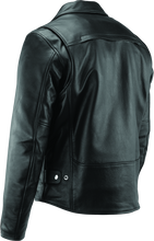 Load image into Gallery viewer, Kuryakyn Leather By River Road Ironclad Classic Leather Jacket Black - Small